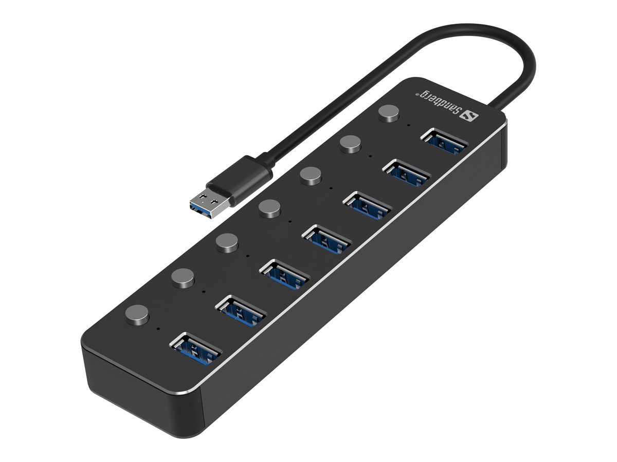 SANDBERG USB 3.0 Hub 7 Ports SANDBERG USB 3.0 Hub 7 Ports