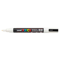 uni-ball POSCA PC-3M Acrylstift weià 0,9 - 1,3 mm, 1 St. uni-ball POSCA PC-3M Acrylstift weià 0,9 - 1,3 mm, 1 St.
