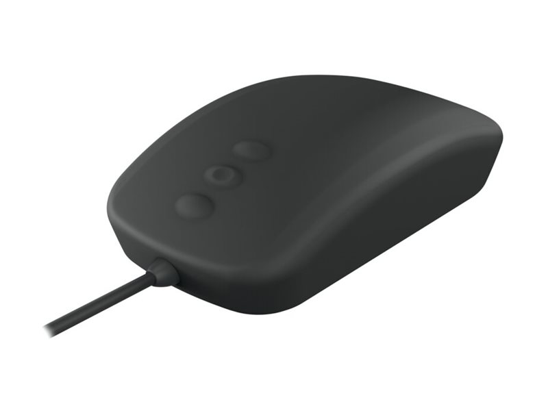 CHERRY AK-PMH3 Medical Mouse 3-Button Scroll Hygiene-Maus kabelgebunden schwarz