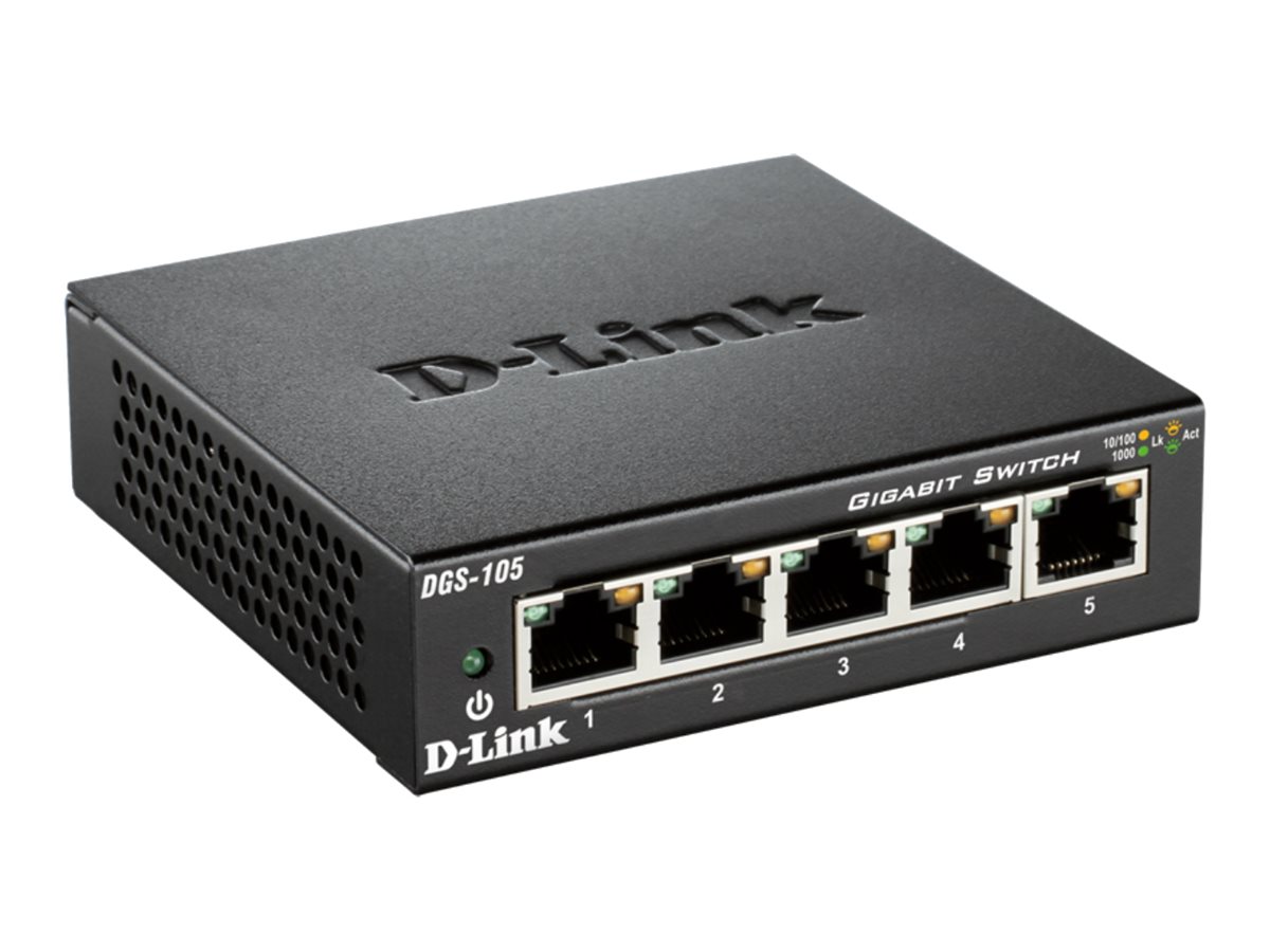 DLIN Desktop unmanaged Switch 5x10/100/1000