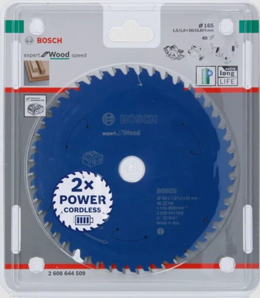 BOSCH EXPERT for Wood Kreissaegeblatt 165,0 mm, 48 Zaehne, 1 St