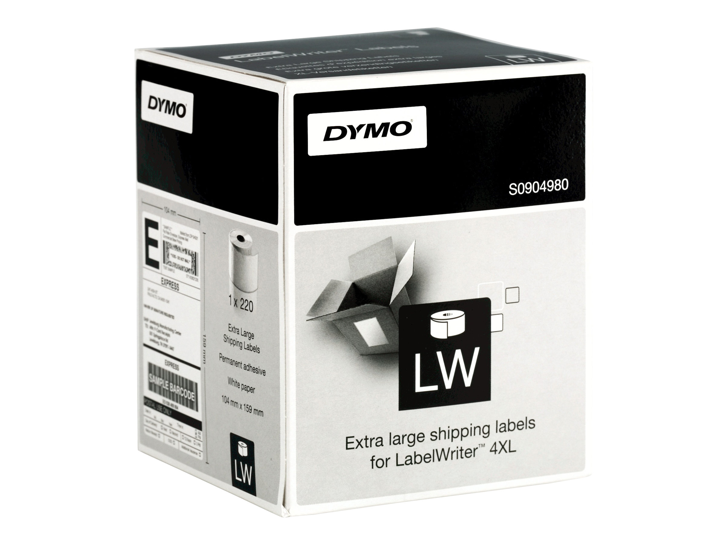 S0904980 DYMO 104x159mm WEISS S0904980 DYMO 104x159mm WEISS