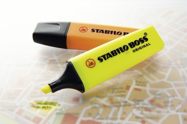 STABILO BOSS ORIGINAL Textmarker lila, 1 St.