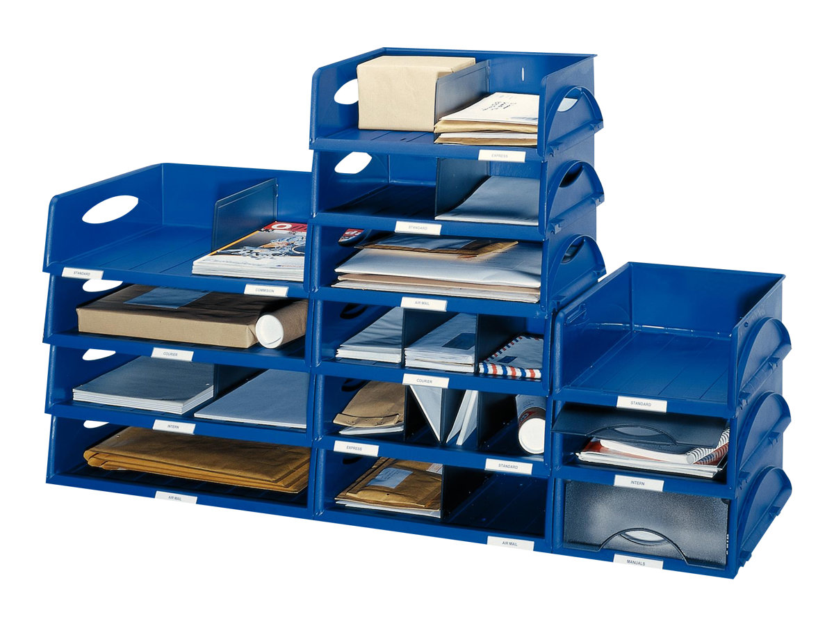LEITZ Briefablage Sorty A4 quer blau LEITZ Briefablage Sorty A4 quer blau