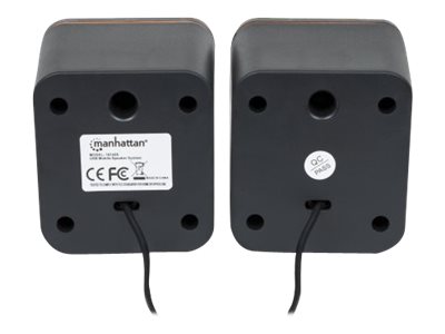MANHATTAN 2600 Lautsprechersystem Voller Stereoklang und kompaktes Format optimal fuer das mobile Musikerlebnis