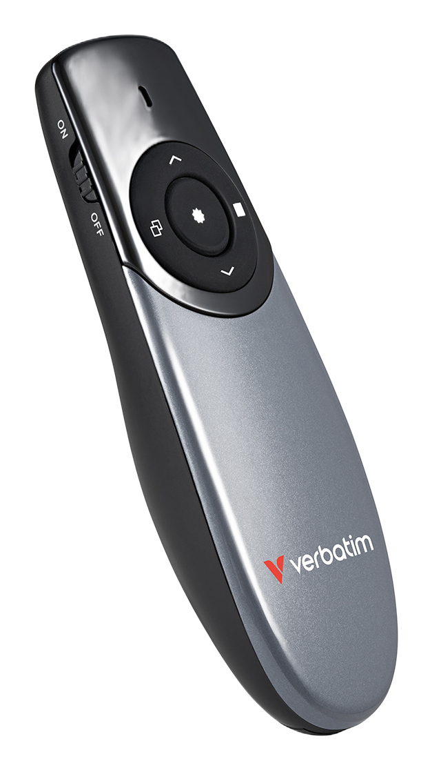Verbatim Focus Wireless Presenter mit rotem Laserpointer