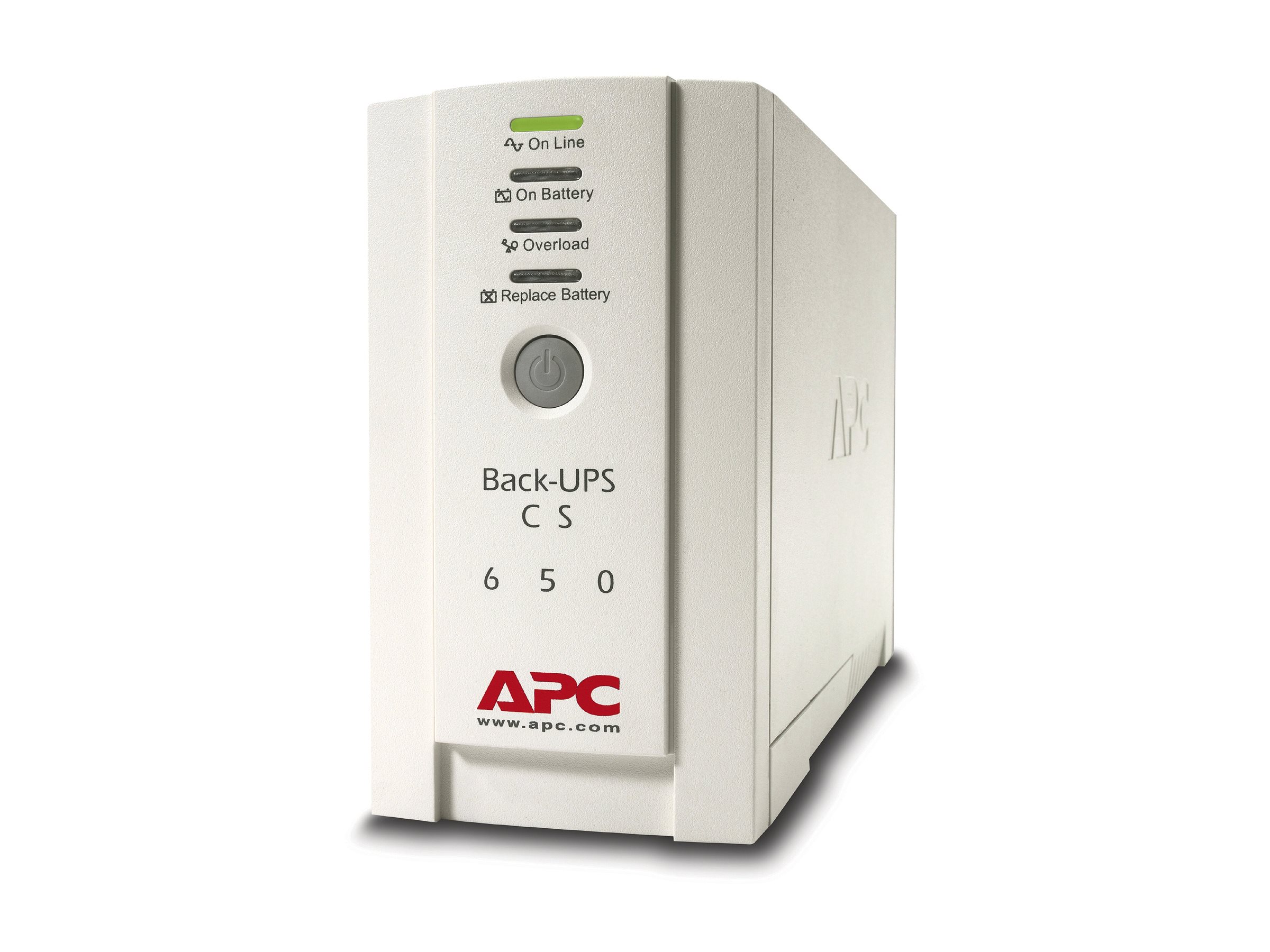 APC Back-UPS CS 650VA  230V Interface Port DB-9 RS-232 USB