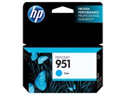 HP 951 original Ink cartridge CN050AE BGX cyan standard capacity 700 pages 1-pack Officejet HP 951 original Ink cartridge CN050AE BGX cyan standard capacity 700 pages 1-pack Officejet