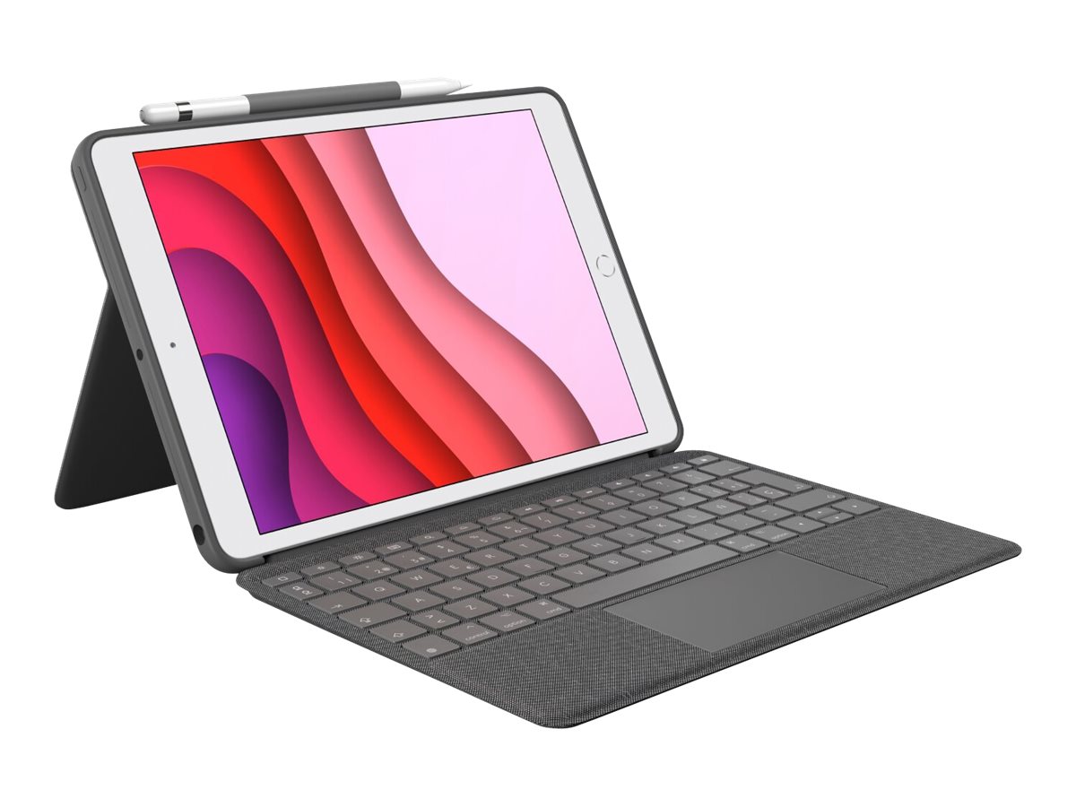 Logitech Combo Touch Tastatur-Case fuer iPad 10. Gen & 11. Gen (A16) oxford grau Logitech Combo Touch Tastatur-Case fuer iPad 10. Gen & 11. Gen (A16) oxford grau