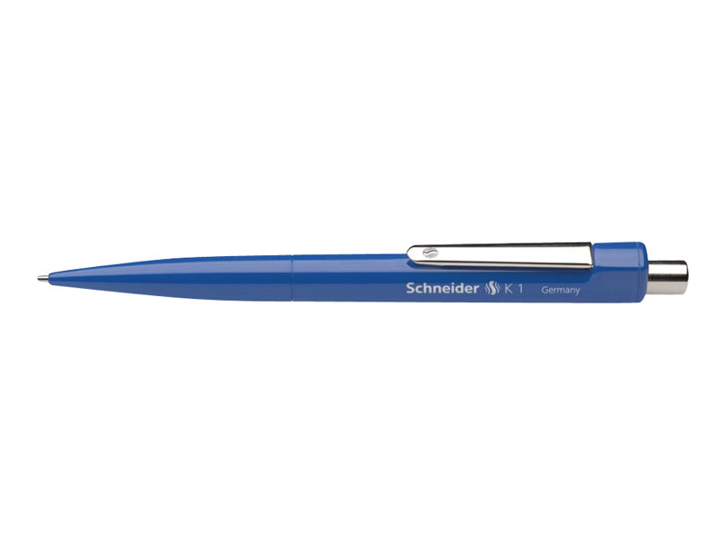 Schneider Kugelschreiber K1 blau, Schreibfarbe: blau, 1 St. Schneider Kugelschreiber K1 blau, Schreibfarbe: blau, 1 St.