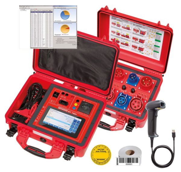 Benning Gerätetester-Set ST760+ und MA4