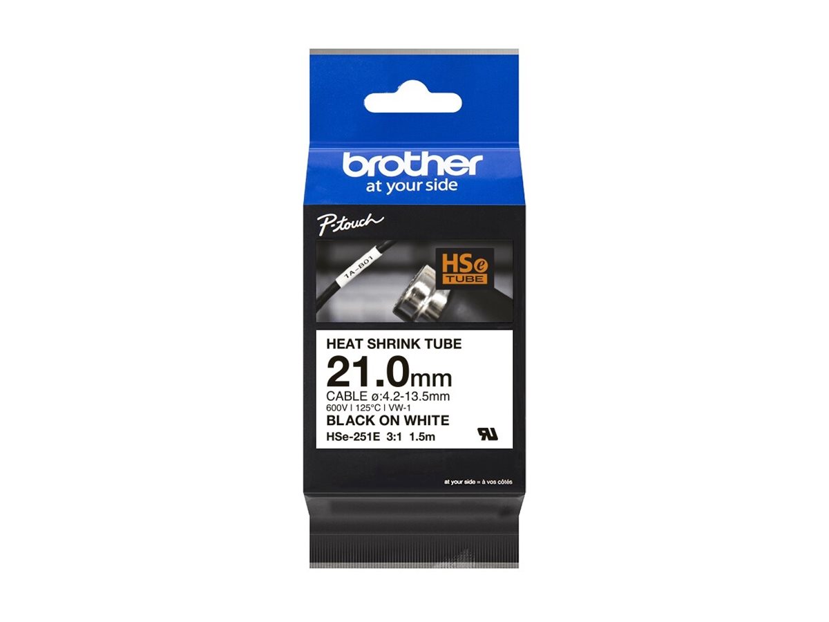 HSE251E BROTHER Schrumpfschlauch 21mm HSE251E BROTHER Schrumpfschlauch 21mm