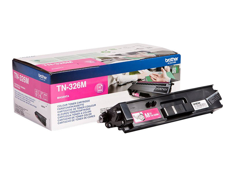 BROTHER TN-326M Toner magenta hohe Kapazität 3.500 Seiten 1er-Pack