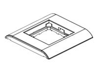 Equip Unterputzdose Frontplatte French Modular 45x45 RAL9010 Polybeutel