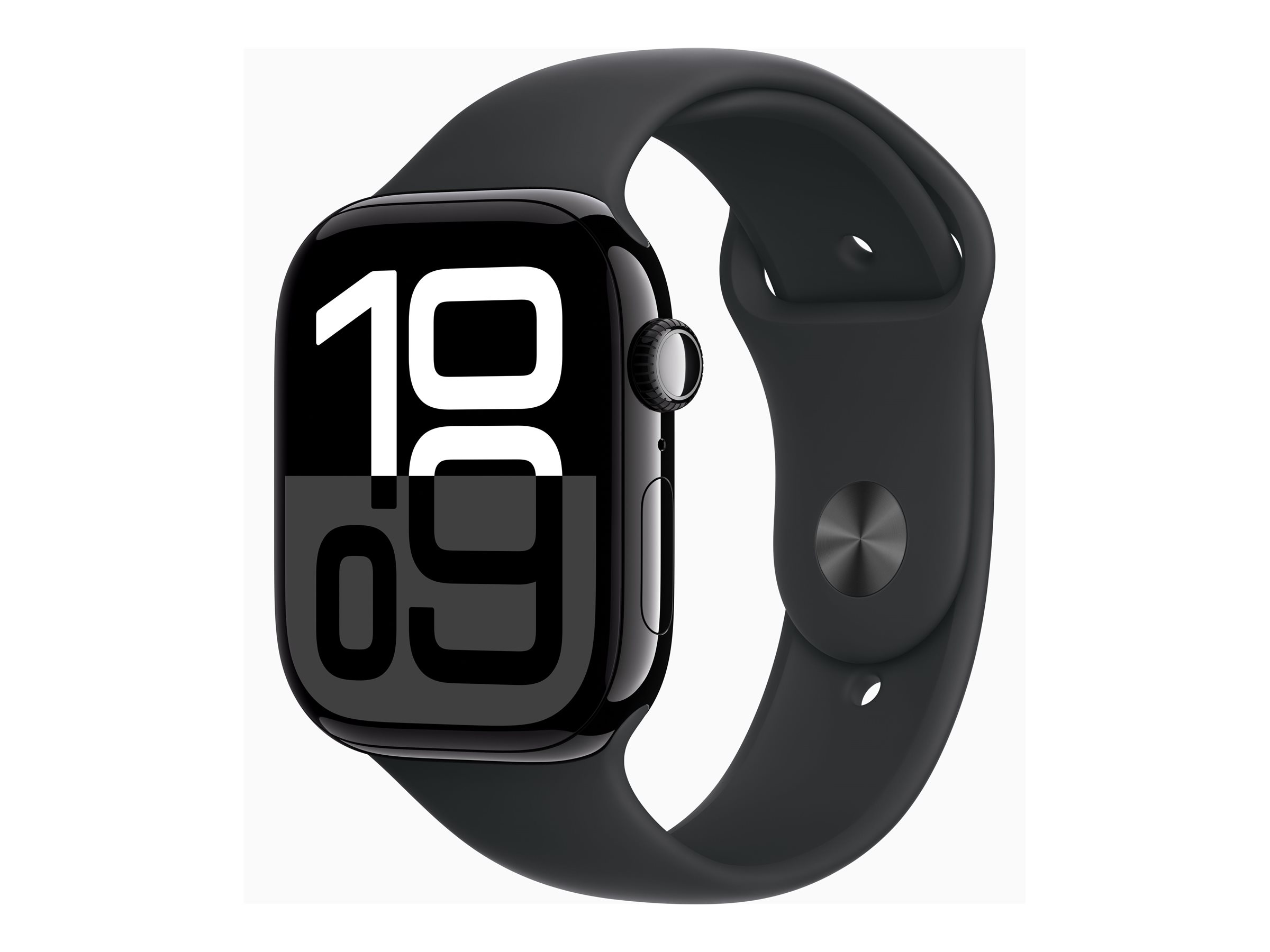 Apple Watch S10 Aluminium 46mm Diamantschwarz (Sportarmband schwarz) M/L Apple Watch S10 Aluminium 46mm Diamantschwarz (Sportarmband schwarz) M/L