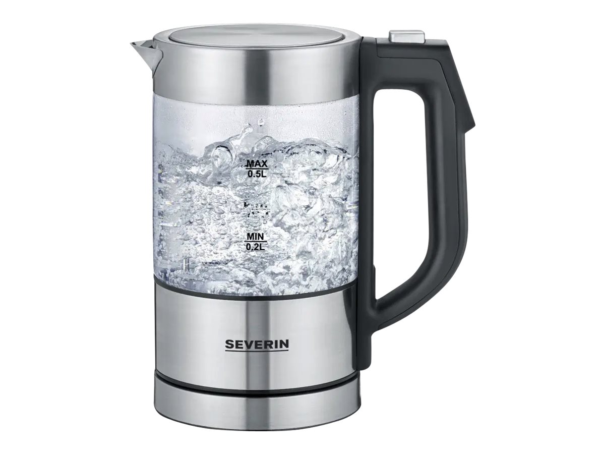 SEVERIN Wasserkocher WK 3458 schwarz 0,5 l 1100 Watt