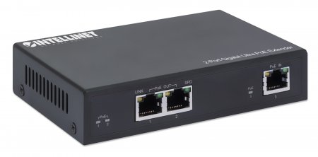 Intellinet 2-Port Gigabit Ultra PoE Extender 100m