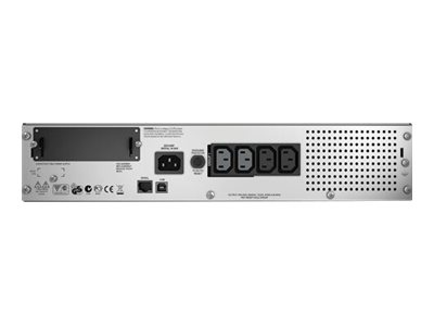 APC Smart-UPS 750VA LCD 230V RM 2U SmartSlot USB Interface Port RJ-45 Serial