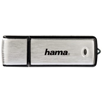 hama USBStick Fancy silber, schwarz 64 GB, 1 St