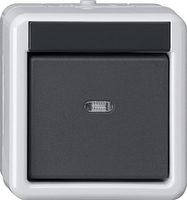 Gira Taster 515230 KNX/EIB 1fach BA WG AP 2 LED gr Gira Taster 515230 KNX/EIB 1fach BA WG AP 2 LED gr