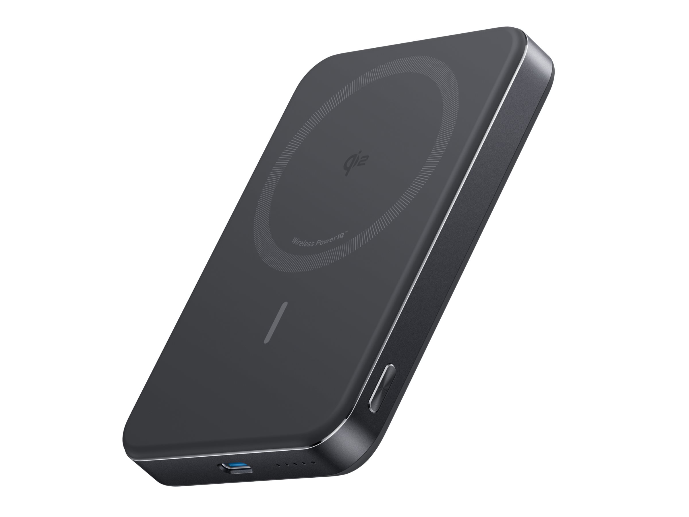 ANKER MagGo PowerBank 10.000mAh Slim schwarz magnetische Powerbank im ultra-schlanken Design fuer iPhone 12 und höher und AirPods ANKER MagGo PowerBank 10.000mAh Slim schwarz magnetische Powerbank im ultra-schlanken Design fuer iPhone 12 und höher und AirPods