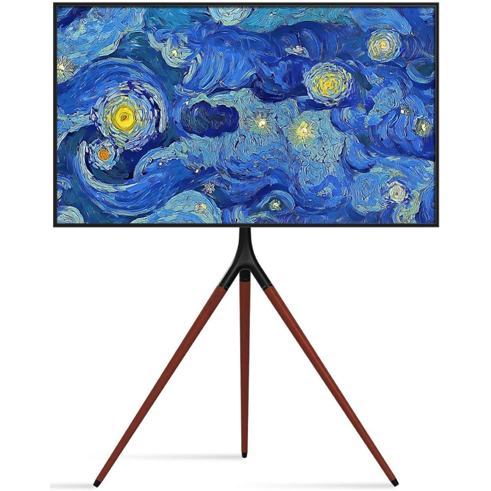 TECHLY TV Dreibein Standfuss fuer Displays Bildschirme LCD LED 114165cm 4565Zoll bis 35KG VESA max 600X400