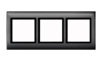 Merten Rahmen Aquadesign 400314 3f. anthrazit Merten Rahmen Aquadesign 400314 3f. anthrazit