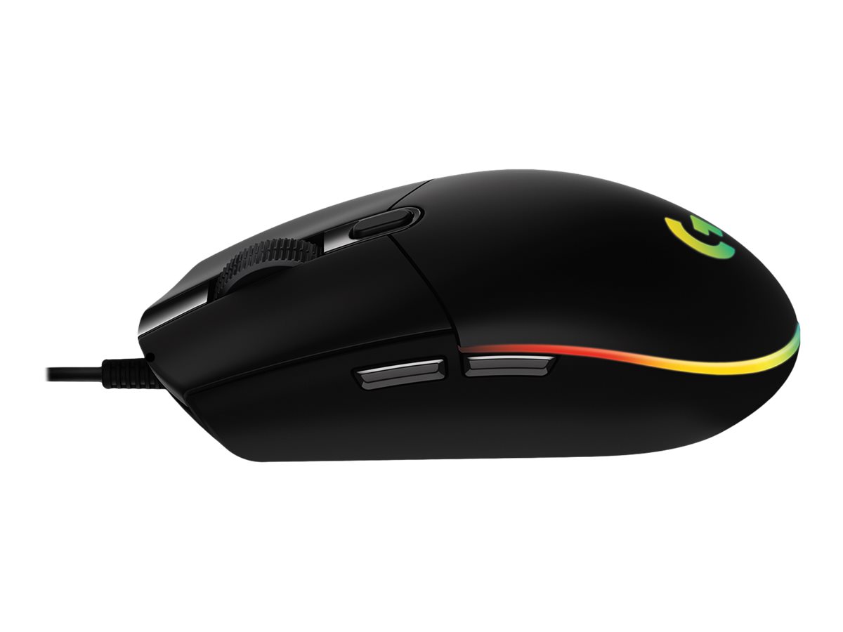 LOGITECH G102 GAMING MAUS SCHWARZ