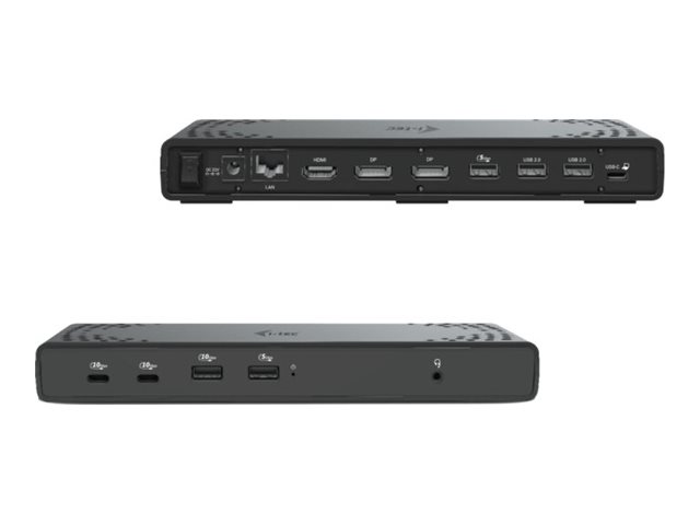 I-TEC USB-C Triple Display DS Gen2 2xDP 1xHDMI 1xGLAN 1xUSB 3.2 Gen2 2xUSB 3.2 Gen1 2xUSB-C Gen2 2xUSB 2.0 1xAudio/Mic PD100W I-TEC USB-C Triple Display DS Gen2 2xDP 1xHDMI 1xGLAN 1xUSB 3.2 Gen2 2xUSB 3.2 Gen1 2xUSB-C Gen2 2xUSB 2.0 1xAudio/Mic PD100W