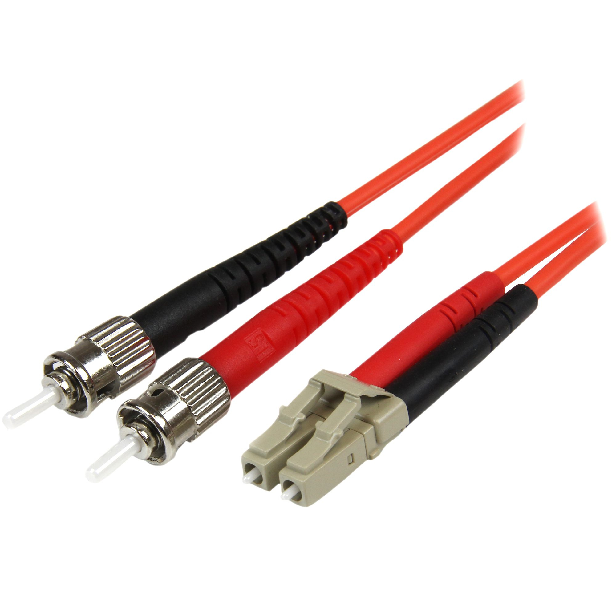 STARTECHCOM 1m Multimode 50125 Duplex Fiber Patch Cable LC ST