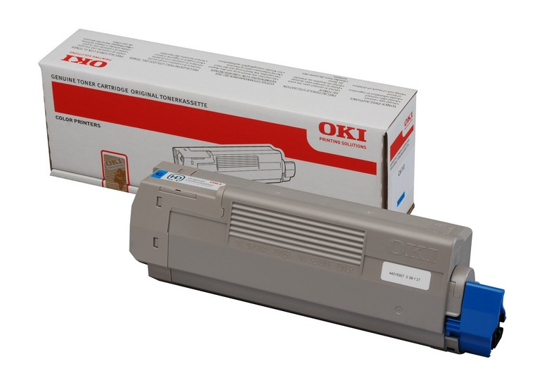 44315307 OKI C6xx Toner cyan 6000Seiten