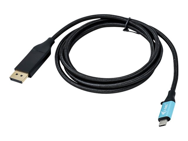 I-TEC USB C DisplayPort Kabel Adapter 4K 60 Hz 200cm kompatibel mit Thunderbolt 3