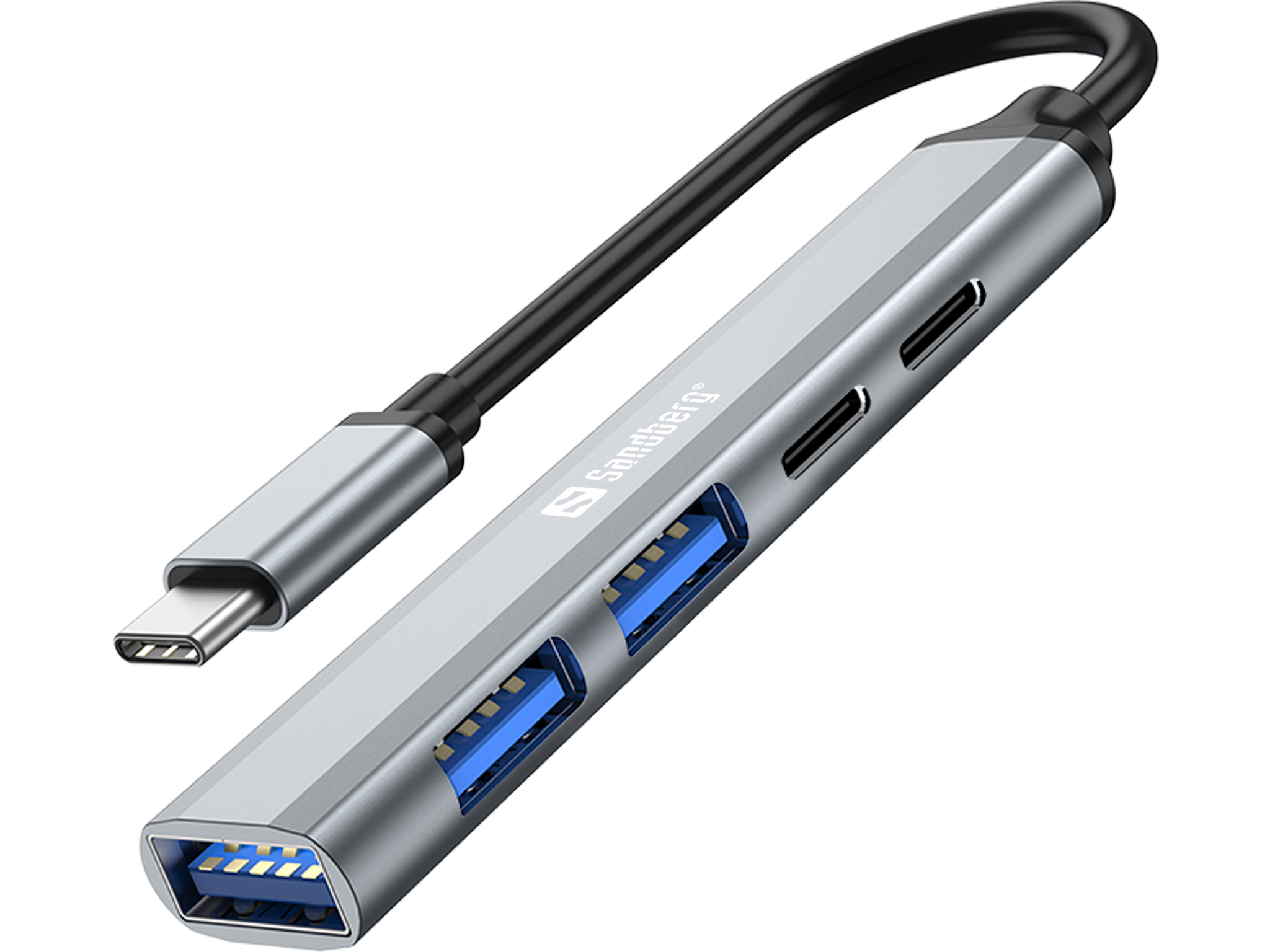 SANDBERG USBC to 3xUSBA2xUSBC SAVER