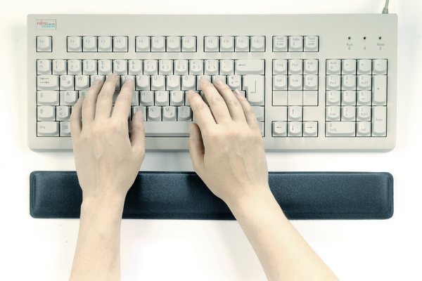 DURABLE TastaturHandballenauflage anthrazit