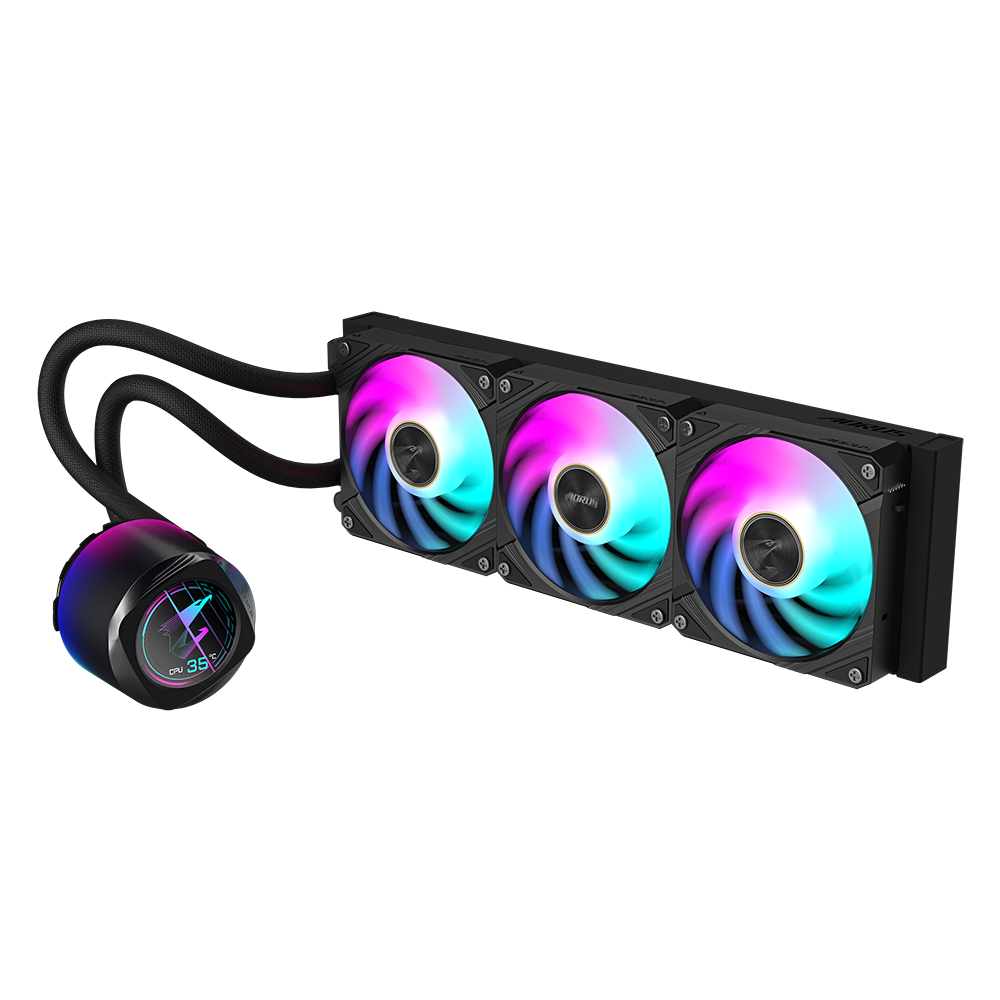 GIGABYTE AORUS WATERFORCE X II 360 AIO Liquid CPU Cooler