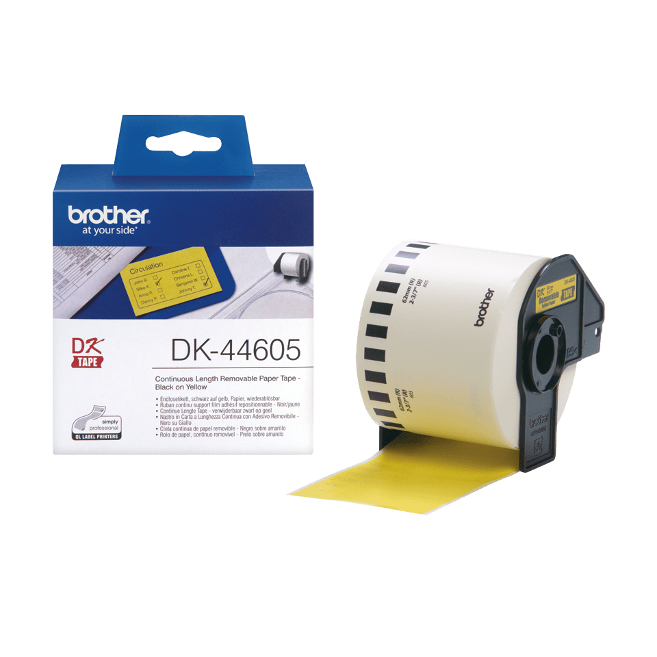 DK44605 BROTHER QL550 Etikettenrolle