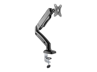 MANHATTAN Tischhalterung mit Gasdruckfeder fuer einen Monitor 43,18 bis 81,28 cm 17 bis 32 Zoll bis 9 kg Full Motion Aluminium