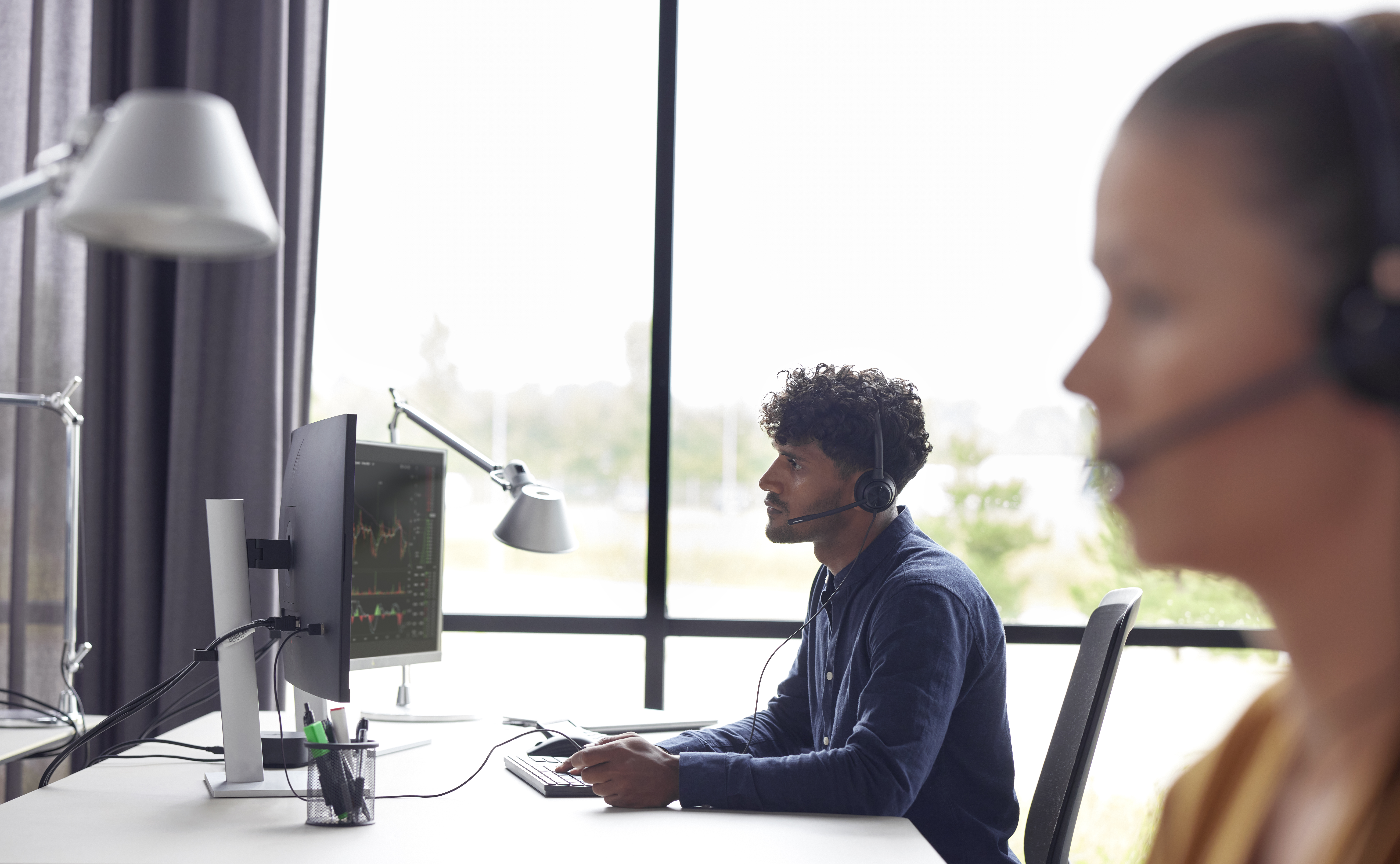 HP Poly EncorePro 310 Monaural USBA Headset TAA