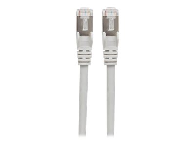 INTELLINET Netzwerkkabel Cat6A SFTP CU LS0H 0,50m Grau RJ45 Stecker RJ45 Stecker Vergoldete Kontakte