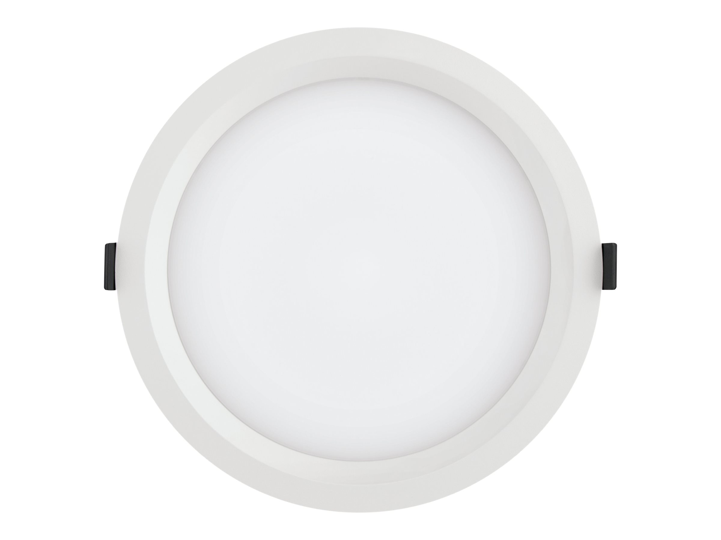 LEDVANCE Osram LED-Deckeneinbaustrahler DL ALU DN200 25W 4000K WT IP44 LEDVANCE Osram LED-Deckeneinbaustrahler DL ALU DN200 25W 4000K WT IP44