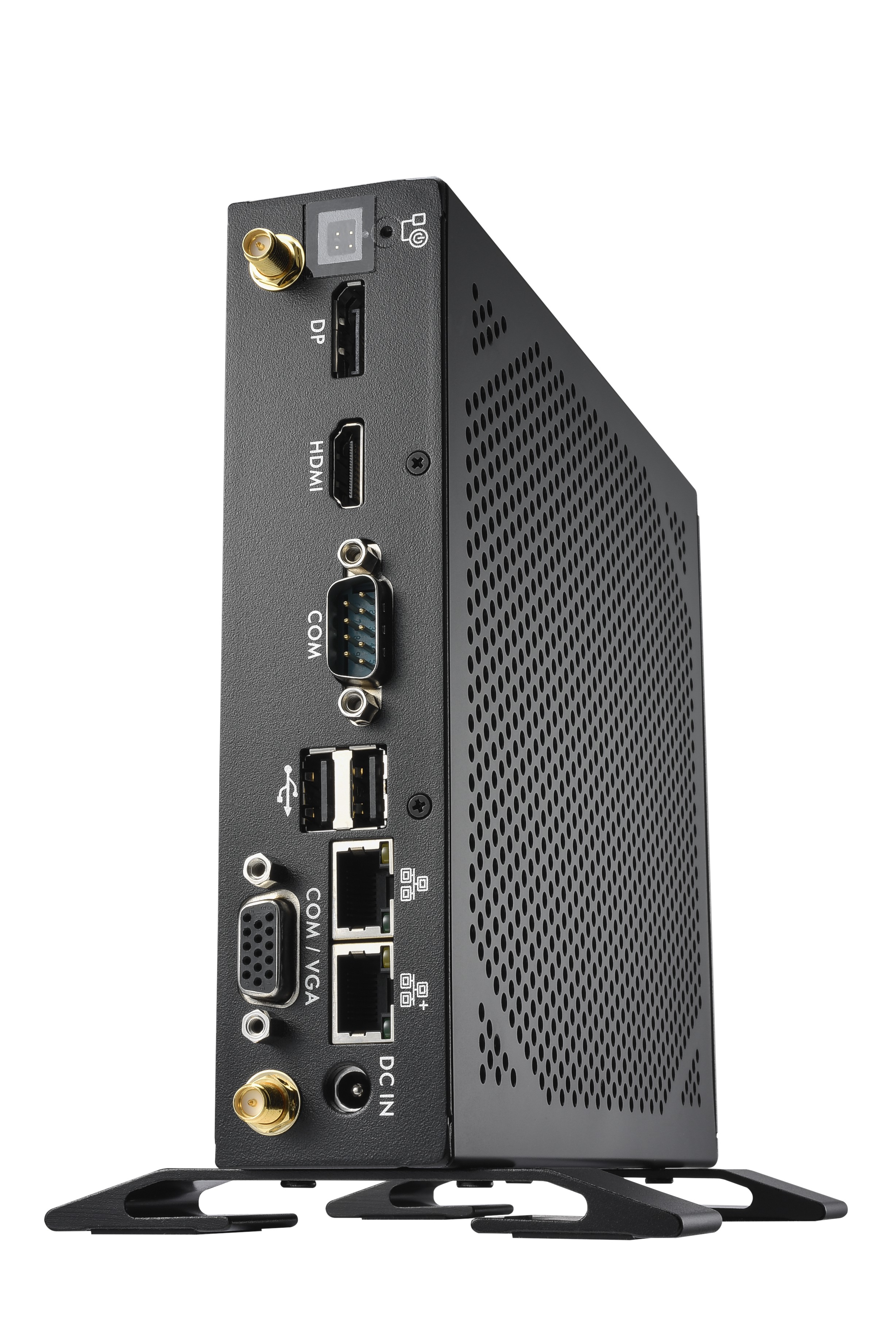 Barebone XPC slim DS50U Intel Celeron 7305 2xSODIMM DDR5 2xM2 1xSATA 1xHDMI 1xDP 1xVGA Black