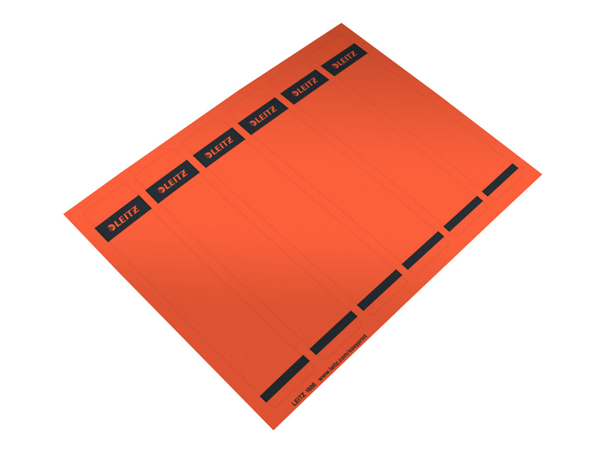 150 LEITZ Ordneretiketten 1686/2-25 rot 150 LEITZ Ordneretiketten 1686/2-25 rot