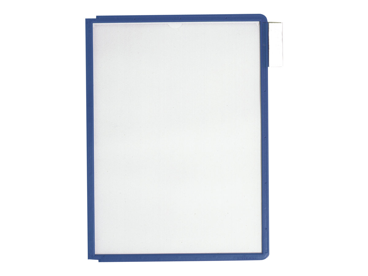 DURABLE Sichttafeln SHERPA PANEL DIN A4 blau, Öffnung oben, 5 St