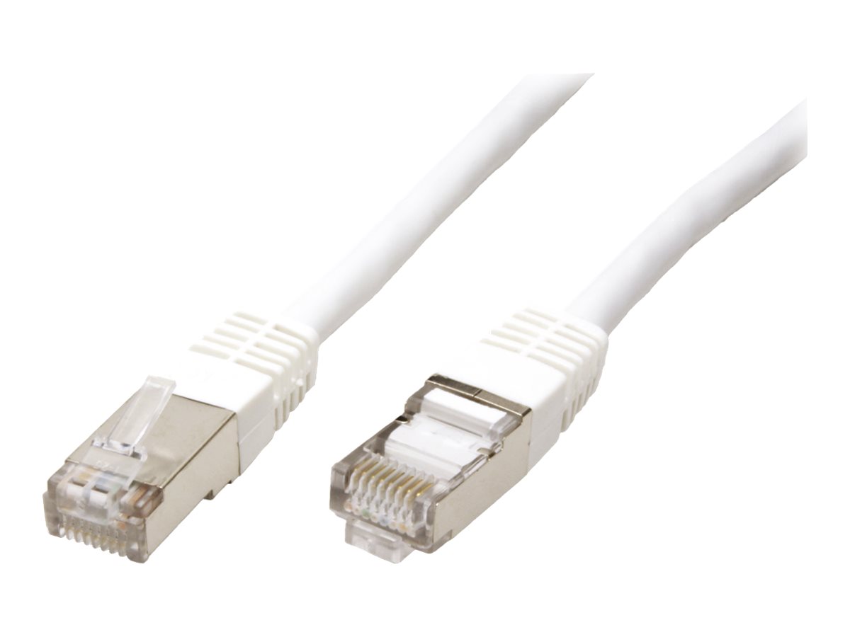 VALUE Patchkabel Kat.6 Class E S/FTP PiMF weiss 2m