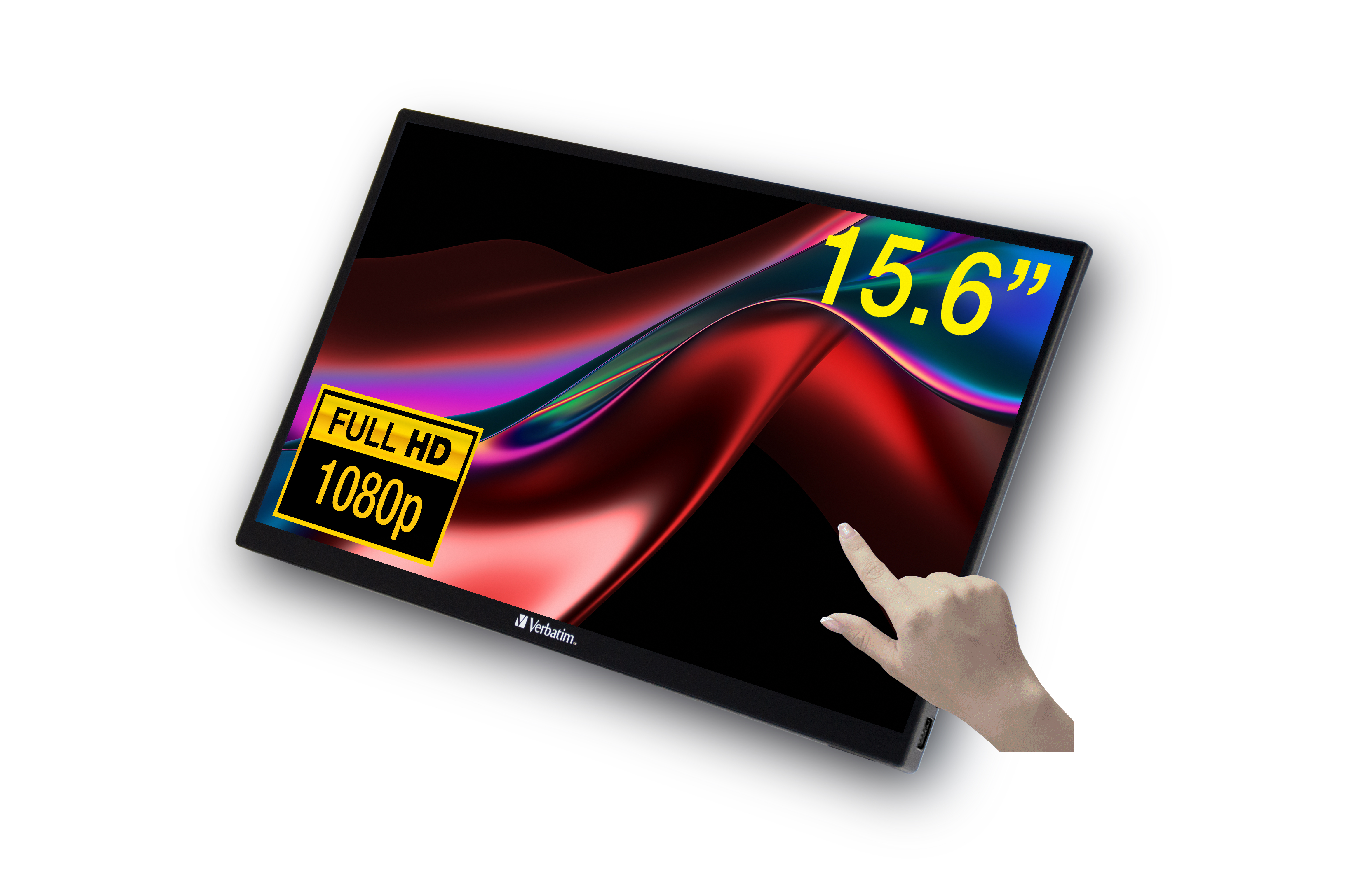 49592 VERBATIM PMT15 Touchscreen Monitor