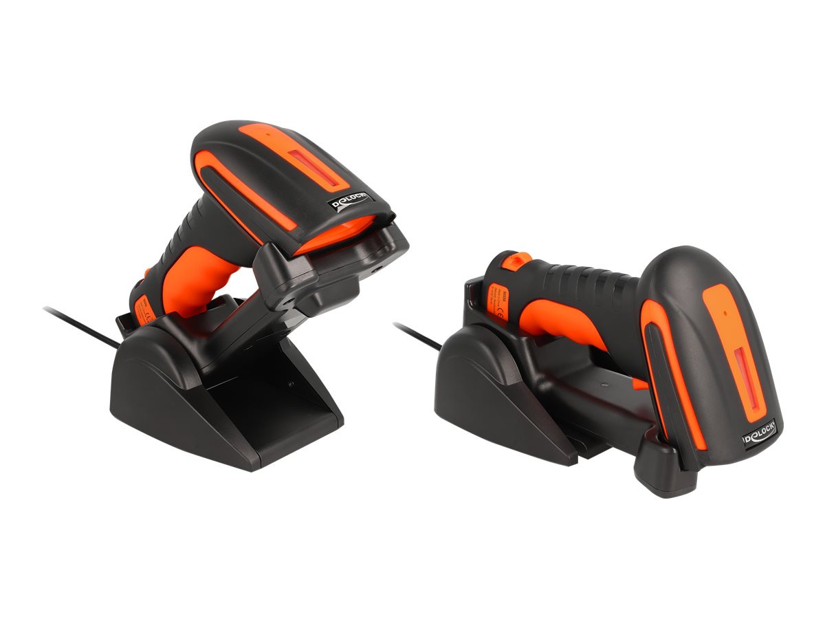 Delock Industrie Barcode Scanner 1D und 2D f?r 2,4 GHz oder Bluetooth