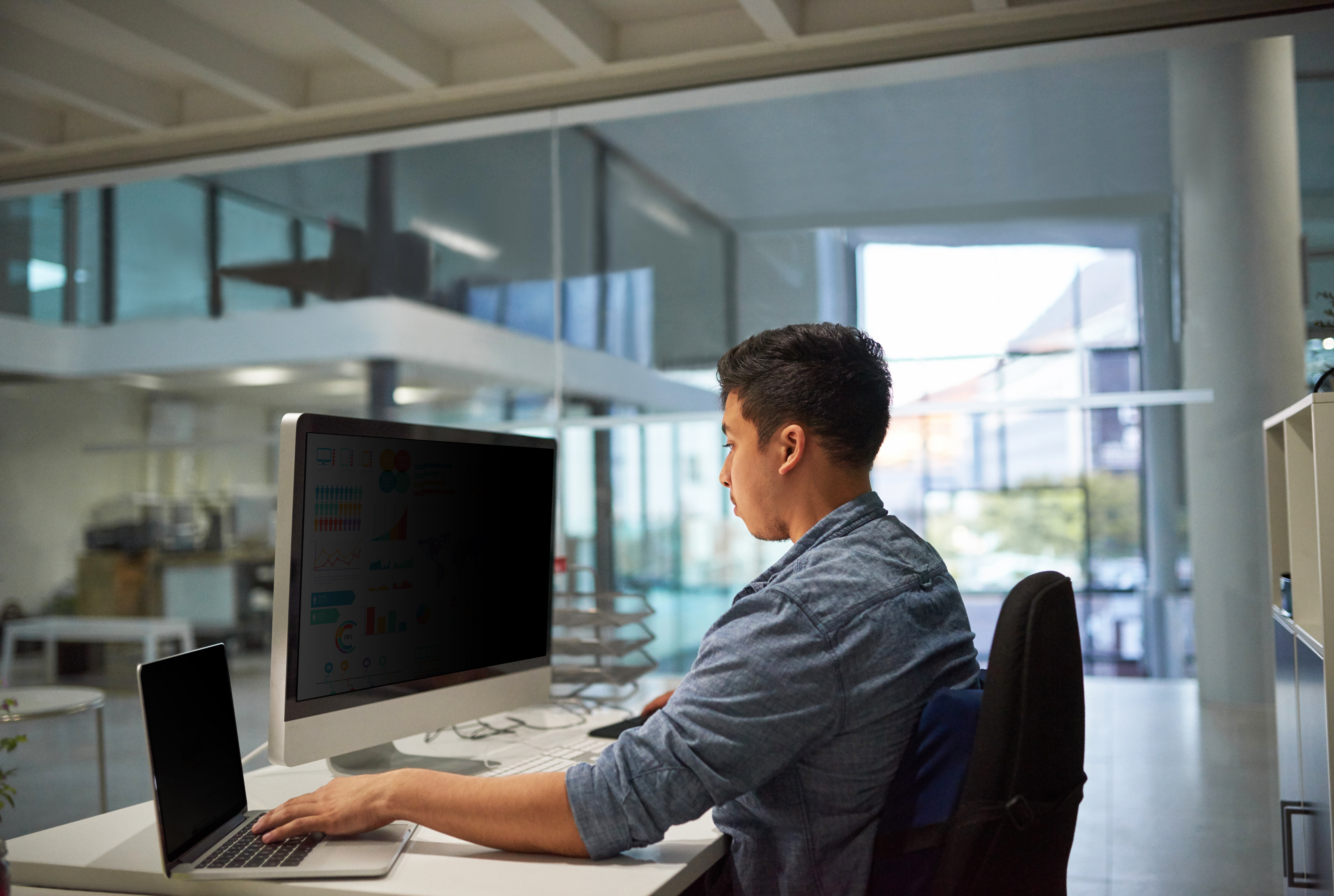 3M Blickschutzfilter PF340W2E fuer Dell U3415W Monitor 219