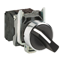 Schneider Electric Wahlschalter XB4BD41 2Stellungen l.rast. r.tast. 1S Schneider Electric Wahlschalter XB4BD41 2Stellungen l.rast. r.tast. 1S