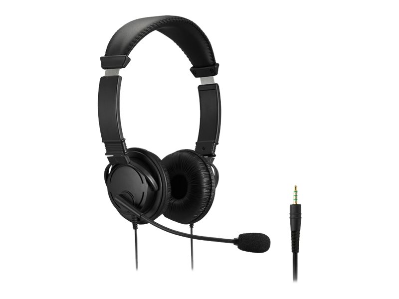 KENSINGTON HiFi Headphones with Mic and Volume Control Buttons