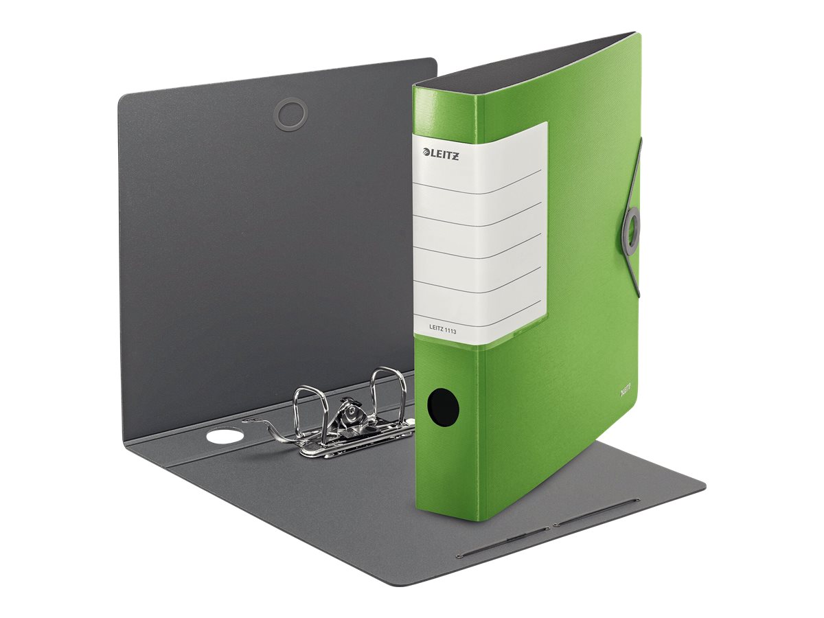 LEITZ Solid 1113 Ordner hellgruen Kunststoff 6,2 cm DIN A4